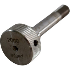 20cc Infeed Medical Device Part Stainless Steel