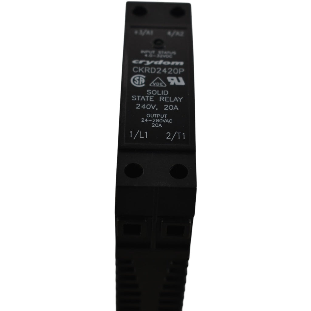 Sensata Crydom CKRD2420P Relay, 4.5 to 32 VDC, Solid State, 600 V (Peak), 250 Apeak, 0.5, 4000 V (RMS)
