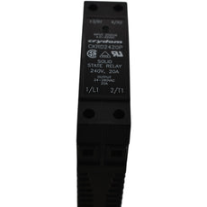 Sensata Crydom CKRD2420P Relay, 4.5 to 32 VDC, Solid State, 600 V (Peak), 250 Apeak, 0.5, 4000 V (RMS)