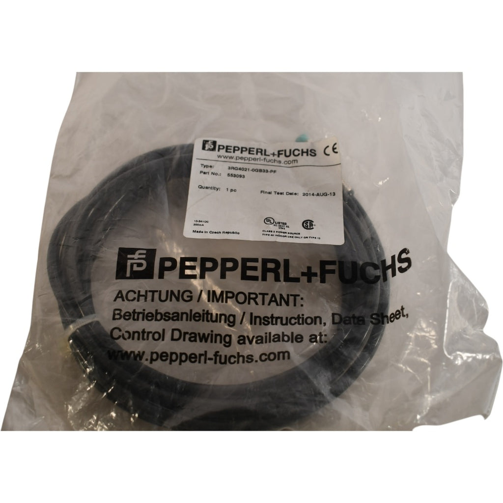 NEW Pepperl + Fuchs 3RG4021-0GB33-PF Proximity Sensor M12 INDUCTIVE 2MM RANGE 15