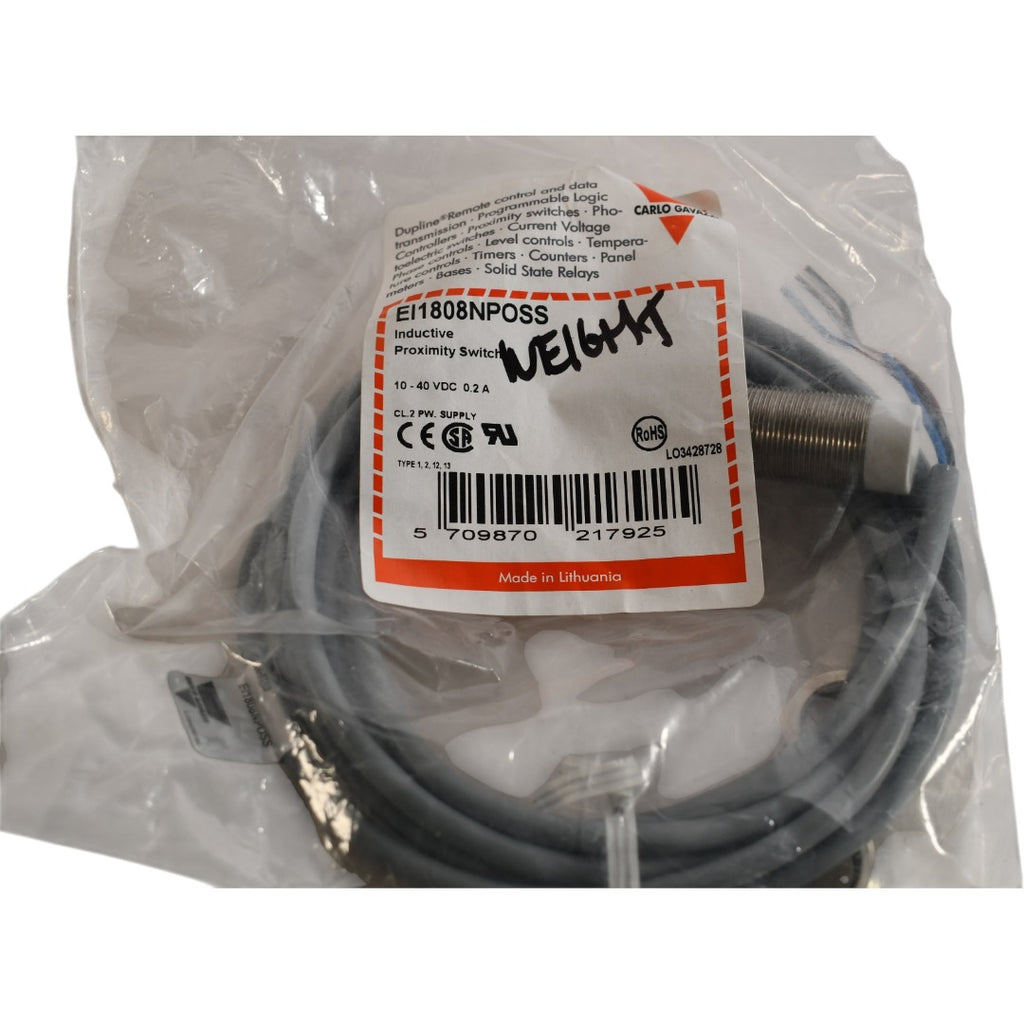 NEW Carlo Gavazzi EI1808NPOS Electromatic Proximity Sensor Switch