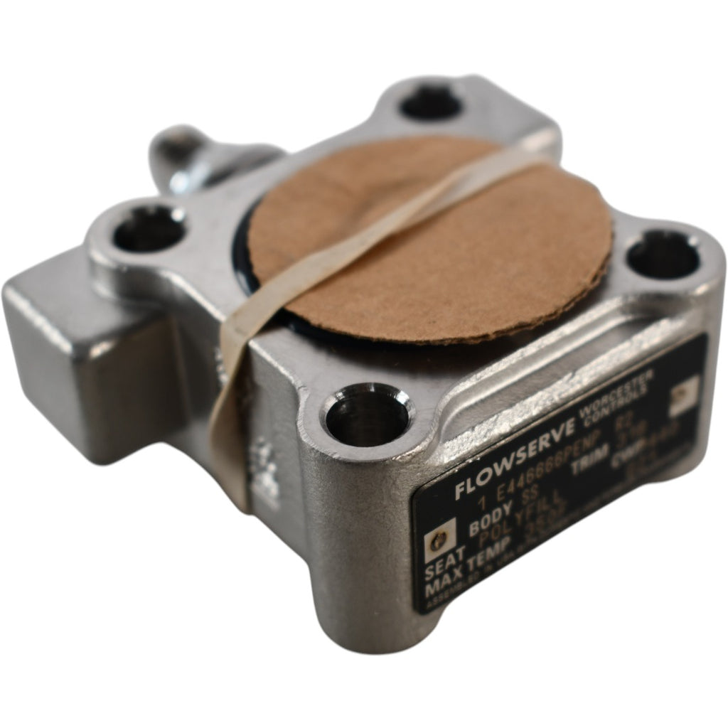 NEW Flowserve Worcester Controls E446666PENP Ball Valve SS 316 1'' NO HANDLE