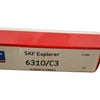 NEW SKF 6310/C3 Radial/Deep Groove Ball Bearing - Straight Bore, 50 mm ID, 110 mm OD, 27 mm Width