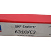 NEW SKF 6310/C3 Radial/Deep Groove Ball Bearing - Straight Bore, 50 mm ID, 110 mm OD, 27 mm Width