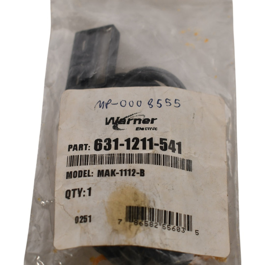 NEW Warner Electric 631-1211-541 MAK-1112-B Magnetic Sensor - Rectangular Body, 0.4'' Range