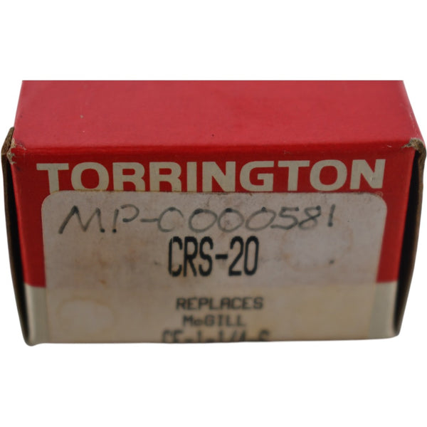 NEW Torrington CRS20 CAM FOLLOWER 11/4 INCH ROLLER DIAMETER 3/4 INCH