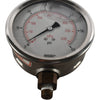 Wika 4'' Liquid Filled Pressure Gage 0-60 PSI