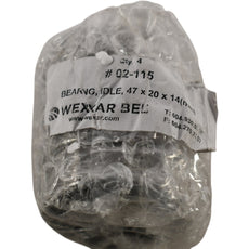 Lot of 4 NEW Wexxar - Bearing Z02-115 - 02-115 47x20x14mm