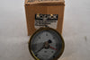 NEW Noshok 25-310-30-psi/kPa, 2-1/2'' Brass Case Pressure Gauge