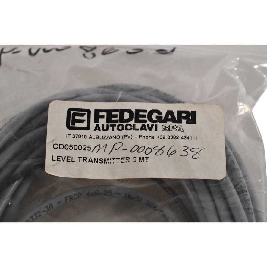 NEW Fedegari CD050025 LEVEL TRANSMITTER 5 MT