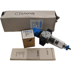 NEW Festo LFR-1/8-D-7-5M-MICRO Filter Regulator, air, G1/8, 5 mic, gauge, man drain,210L/min,1-10 bar
