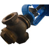 Powers Process 593WM150STMW46RS Flowrite II Heavy Duty Bronze Control Valve 3-Way Mixing 1-1/2''