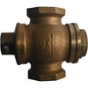 Powers Process 593WM150STMS46RS Flowrite II Heavy Duty Bronze Control Valve 3-Way Mixing 1-1/2''