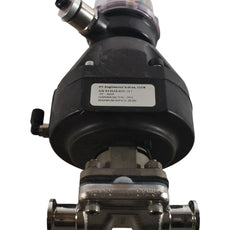 ITT A209 3/4'' .75-316L-RA15MAX-CWP150 Pneumatic Actuator Diaphragm Valve w/ Proximity Switch