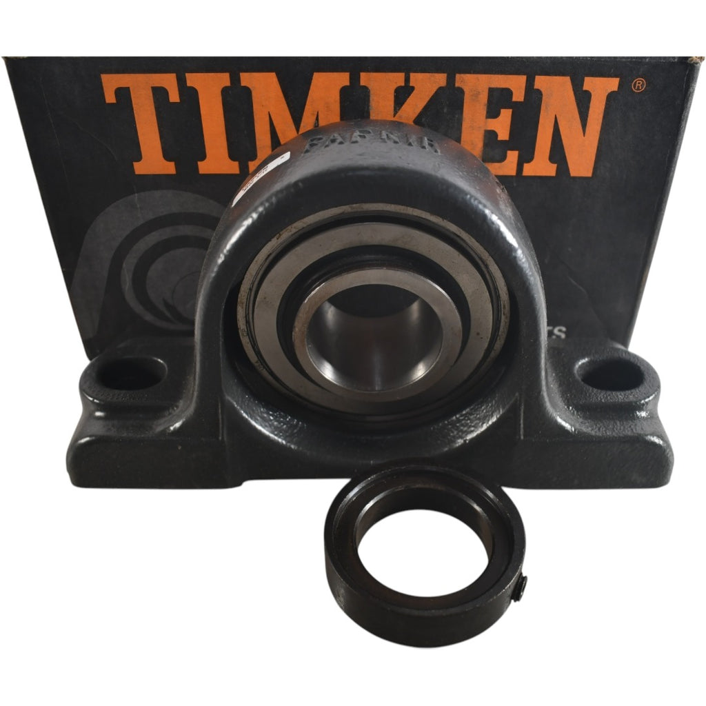 NEW Timken RAO2 3/16 Pillow Block Ball Bearing Unit - 2-Bolt Base, 2-3/16 in Bore, Cast Iron