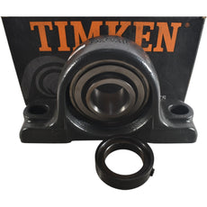 NEW Timken RAO2 3/16 Pillow Block Ball Bearing Unit - 2-Bolt Base, 2-3/16 in Bore, Cast Iron