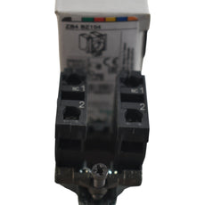 NEW Schneider Electric ZB4BZ104 Switch 22mm MOUNTING BASE WITH 2 N.C.Contact BlockS, ZB4 Series