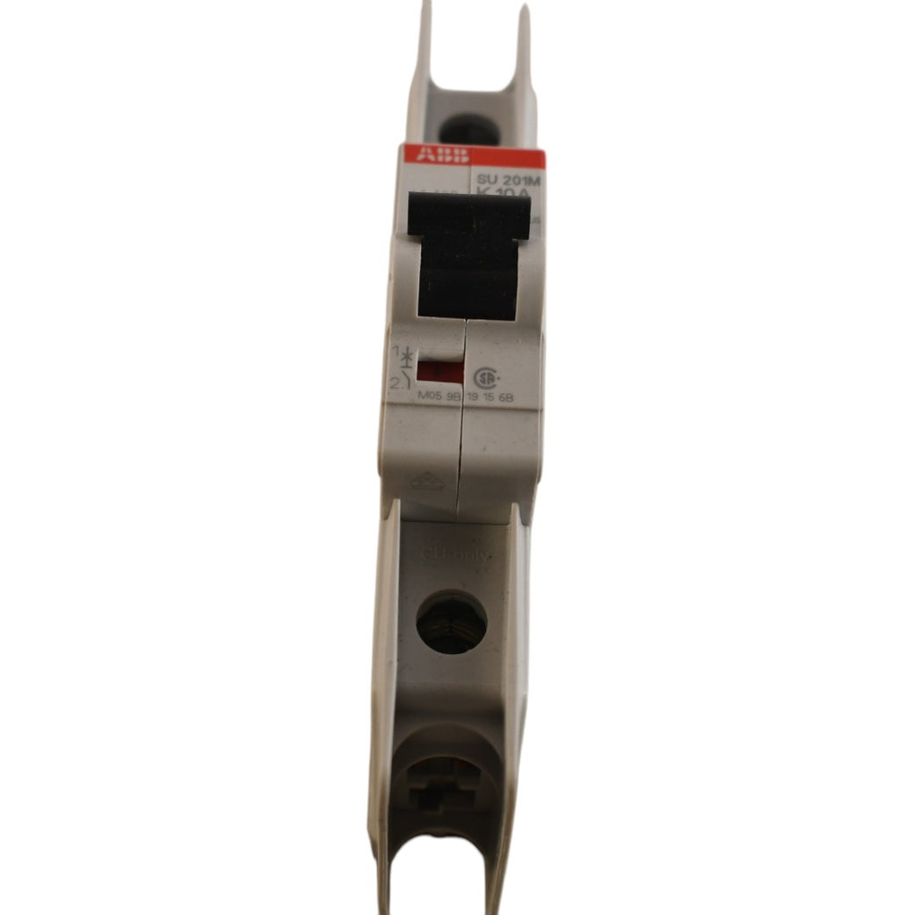 NEW ABB SU201M-K10 Miniature Circuit Breaker, Trip Curve K, 10 Amp, 1 Pole, Ul489