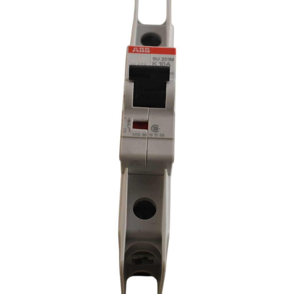 NEW ABB SU201M-K10 Miniature Circuit Breaker, Trip Curve K, 10 Amp, 1 Pole, Ul489