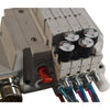 SMC SS5Y3-10M-04U-C6 manifold with 4x SY3300T-5NZ1 Solenoid Valves