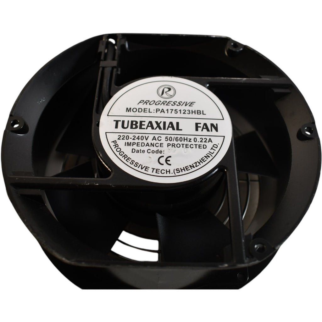 Progressive Tubeaxial Fan PA175123HBL 220-240 VAC w/ Enclosure