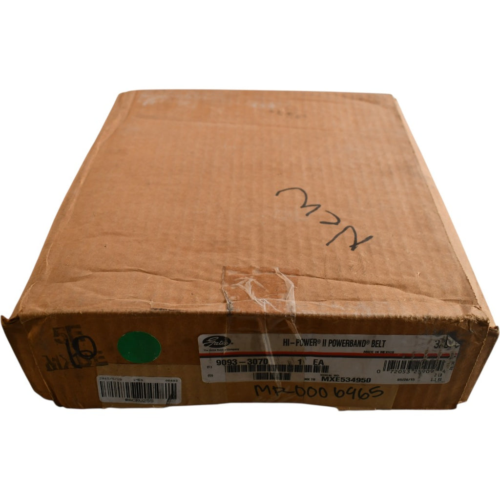 NEW Gates 3/B70 Hi-Power II PowerBand V-Belt - 9093-3070