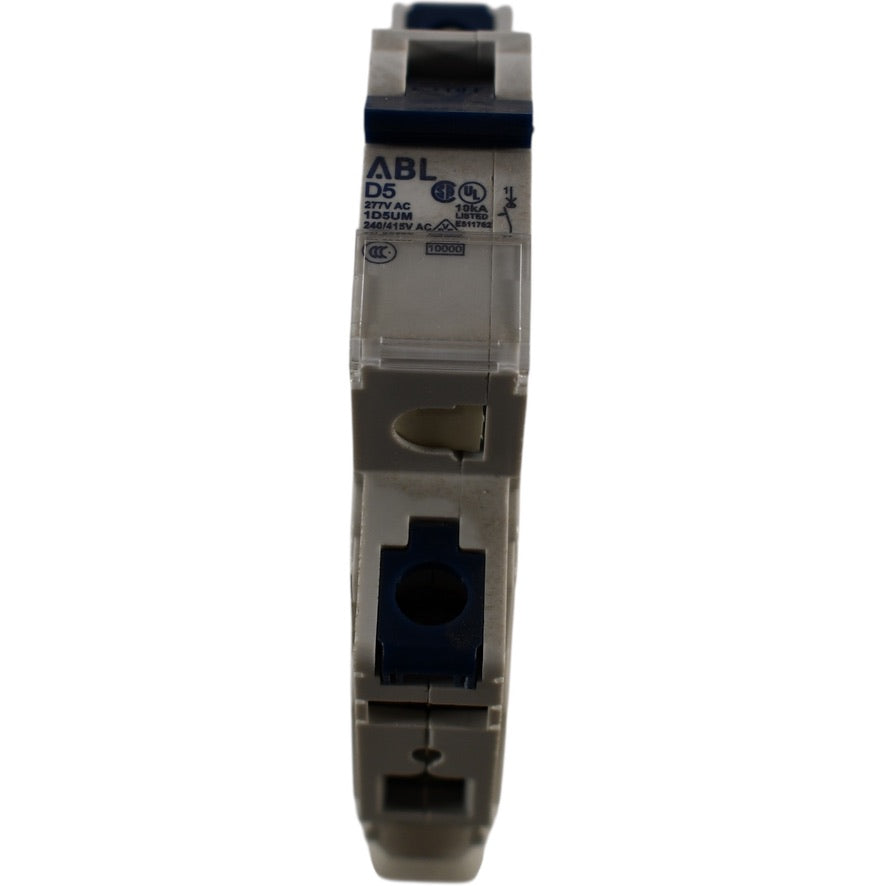 NEW Altech 1D5UM Circuit Breaker, Thermal Magnetic, 5A, 1 Pole, D Trip, Ring Tongue, V-EA Series
