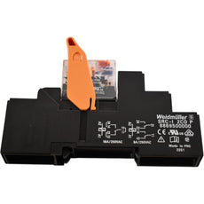 NEW Weidm�ller 8897230000 General Purpose Relay DPDT (2 Form C) 24VDC Coil DIN Rail