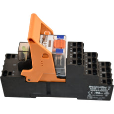 NEW Weidm�ller 8869430000 RELAY SOCKET 14 POS DIN RAIL 8690200000 4PDT 6A 24V