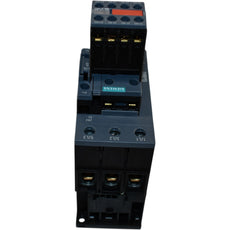NEW Siemens 3RT2035-1KB44-3MA0 power contactor, AC-3e/AC-3, 41 A, 18.5 kW / 400 V, 3-pole, 24 V DC