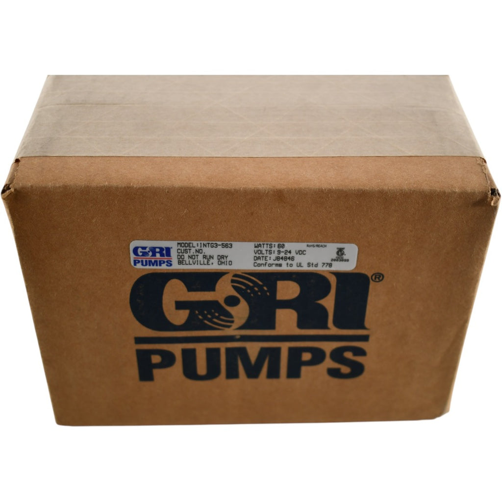 NEW Gorman Rupp INTG3-563 Magnetic Drive Circulation Pump 60W 9-24VDC