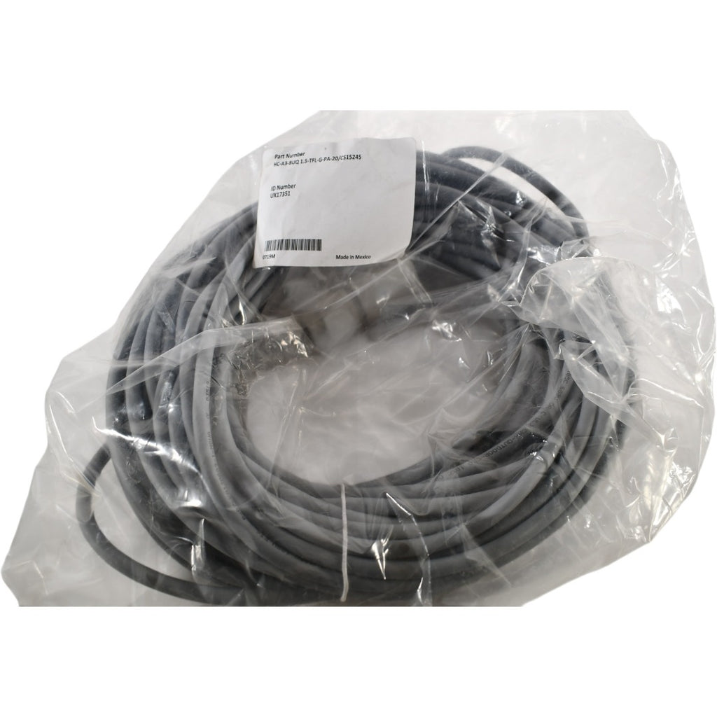NEW Turck HC-A3-BUQ 1.5-TFL-G-PA-20/CS15245 ID UX17351 Cable Cordset Assy