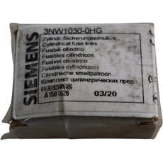 Pack of 10 NEW Siemens 3NW1030-0HG Class CC Time Delay Fuses 3A 600VAC