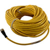 NEW Banner Engineering QDE-575D Cordset, Straight M12 Female to Pigtail 5 Pin, 75 ft, Yellow PVC, QDC Series