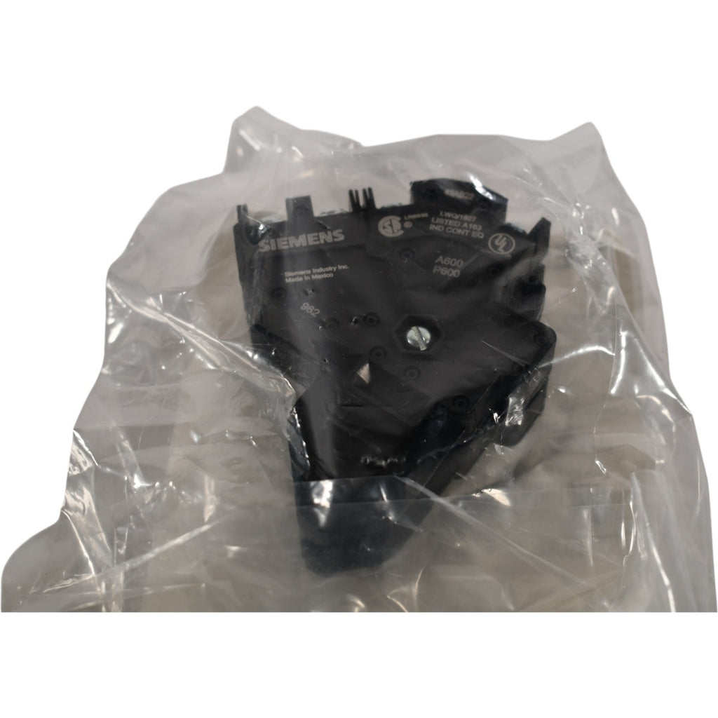 NEW SIEMENS 49AB22 Auxiliary Contact: 2NO/2NC, 10 A Max Current (AC), Side Mount