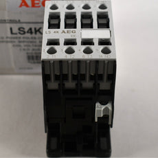 NEW AEG LS4K-GO 910-304-100-55 3 NO Contactor 3HP 220V 24V