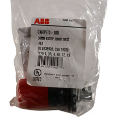 ABB G1MPET3-10R 30MM ESTOP 30MM TWST RED Switch