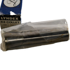 NEW Lyndex Nikken  800-028 7/16 Inch Steel R8 Collet 7/16-20 Drawbar Thread, 0.0011 Inch TIR