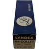 NEW Lyndex Nikken  800-028 7/16 Inch Steel R8 Collet 7/16-20 Drawbar Thread, 0.0011 Inch TIR