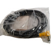 NEW Turck E-RKS 8T-930-3-WSS 8T U-19384 Double-ended cable cordset 3m / 9ft length
