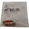 Lot of 2 NEW Ferraz Shawmut Mersen ATQR12 600V 12A Cc Time Delay Fuse