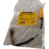 NEW Turck BKM 14-002-0.3 UX04139 Single-ended mating cable cordset 30cm / 12'' length