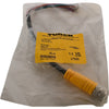NEW Turck BKM 14-002-0.3 UX04139 Single-ended mating cable cordset 30cm / 12'' length