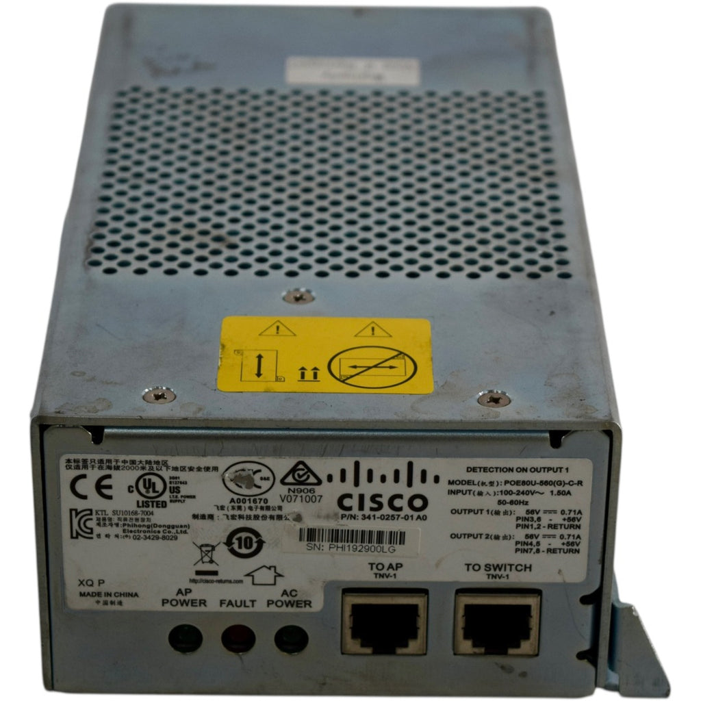 CISCO P/N: 341-0257-01A0 Power Supply 100-240V 50-60Hz