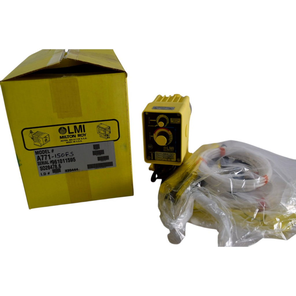 NEW LMI MILTON ROY A771 A771-150FS 115 VAC 50/60Hz 1.40A Metering Pump
