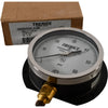 NEW Trerice 500XB4502LA100 500X Industrial Pressure Gauge, 0 to 100 psi Pressure, 1/4 in 4-1/2'' Dial