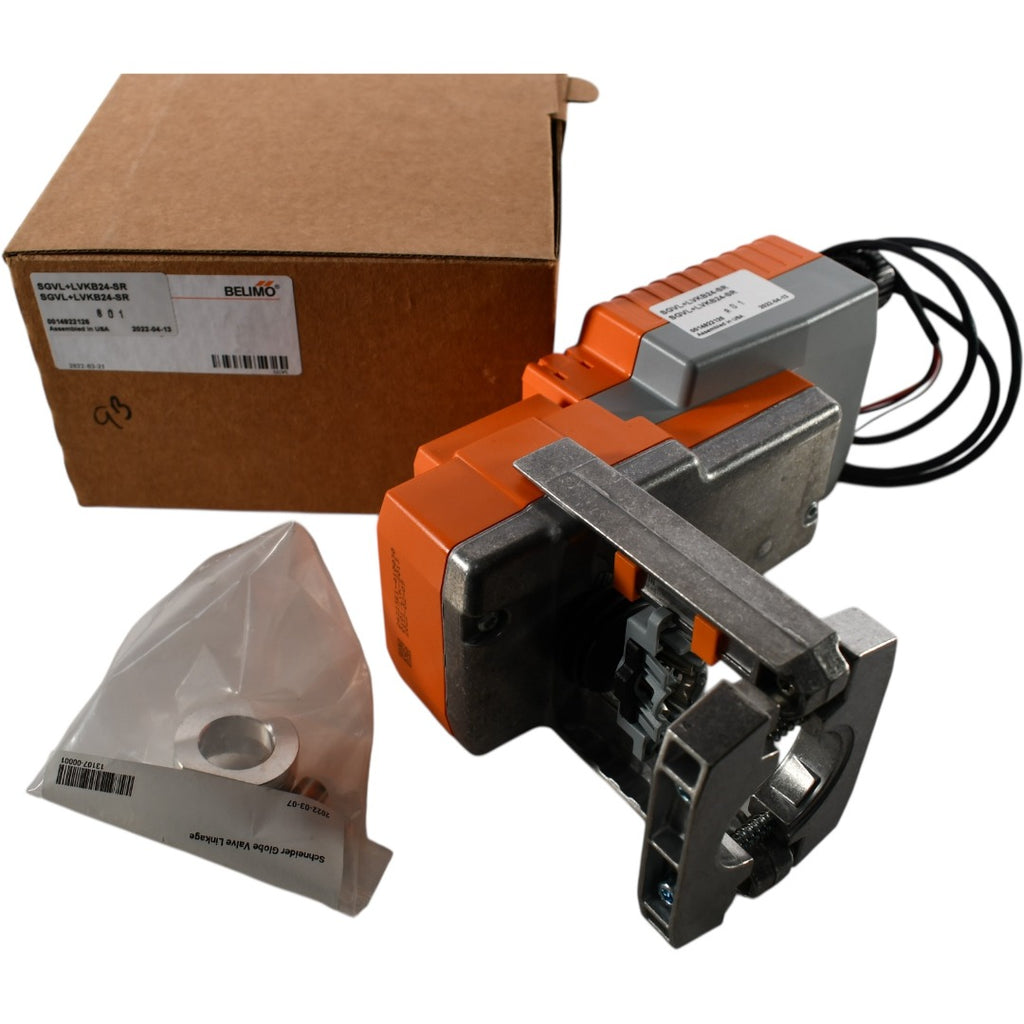 NEW Belimo SGVL+LVKB24-SR Schneider Globe Valve Linkage with LV and SV series actuator