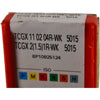 Pack of 10 NEW Sandvik TCGX 11 02 04R-WK 5015 Carbide Inserts Indexable