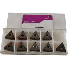 Pack of 9 NEW Citco CT15774S1 Carbide Inserts Indexable