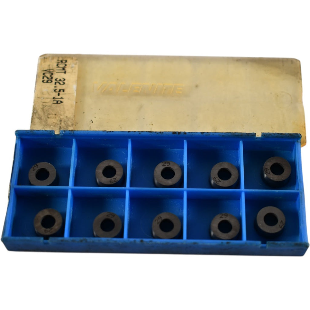 Pack of 10 NEW Valenite RCMT 32.5-1A VC29 Carbide Inserts